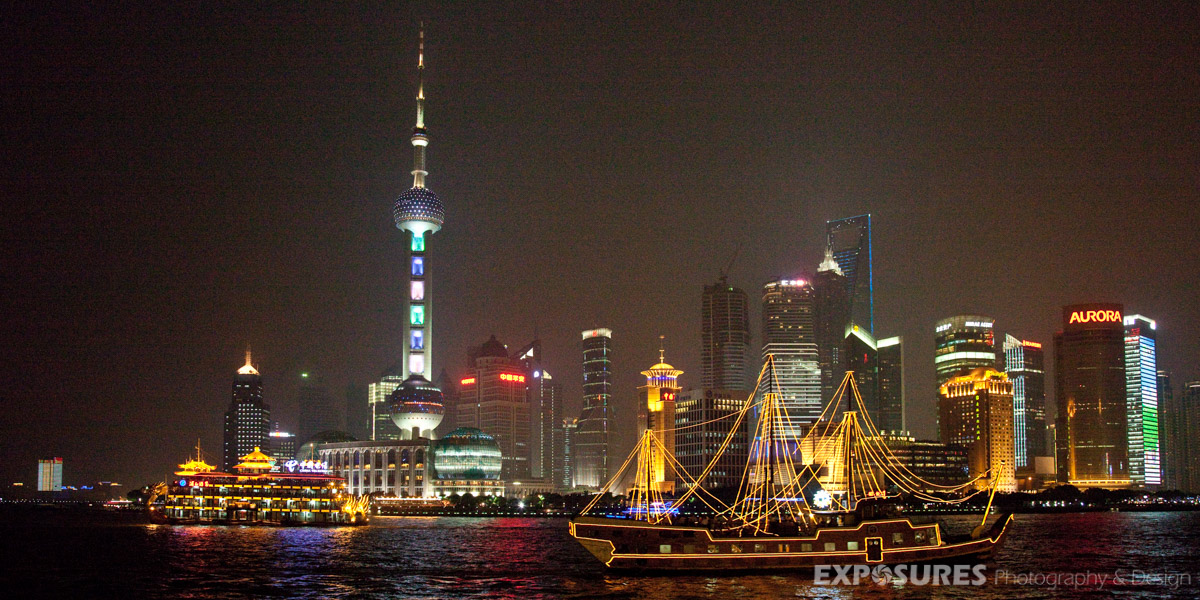 Shanghai, Huangpu River, Pearl Tower