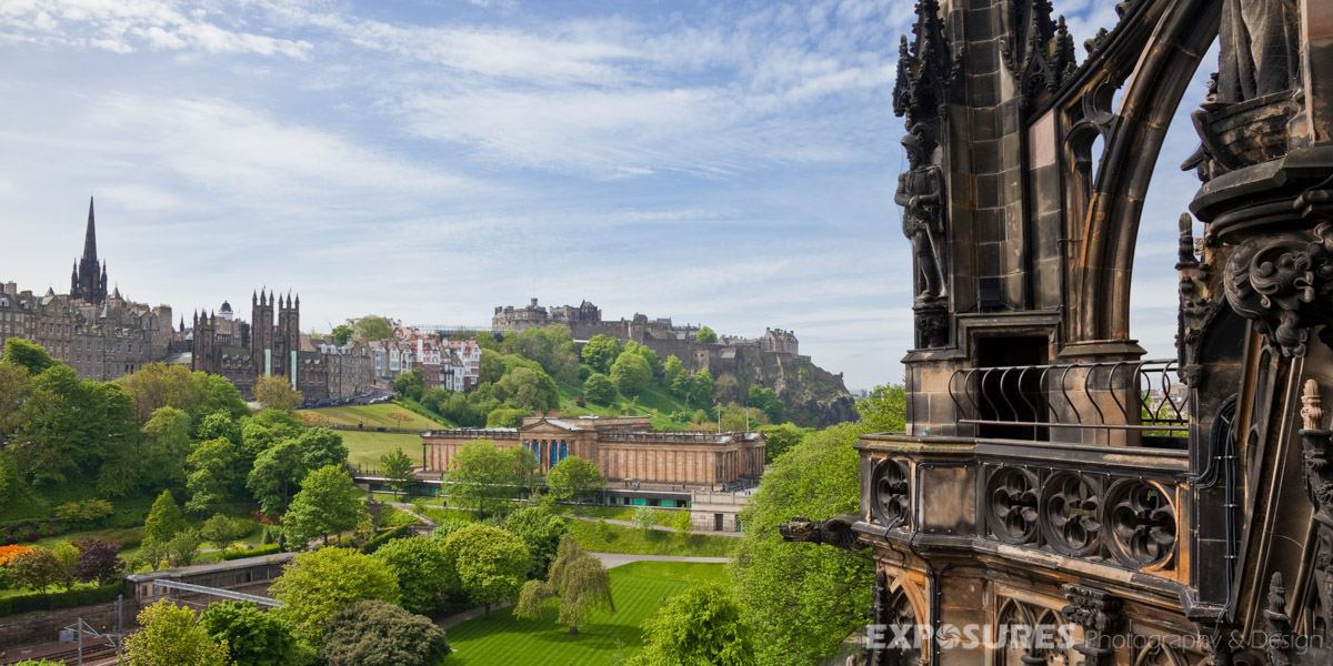 View from Scott Monument, Edinburgh