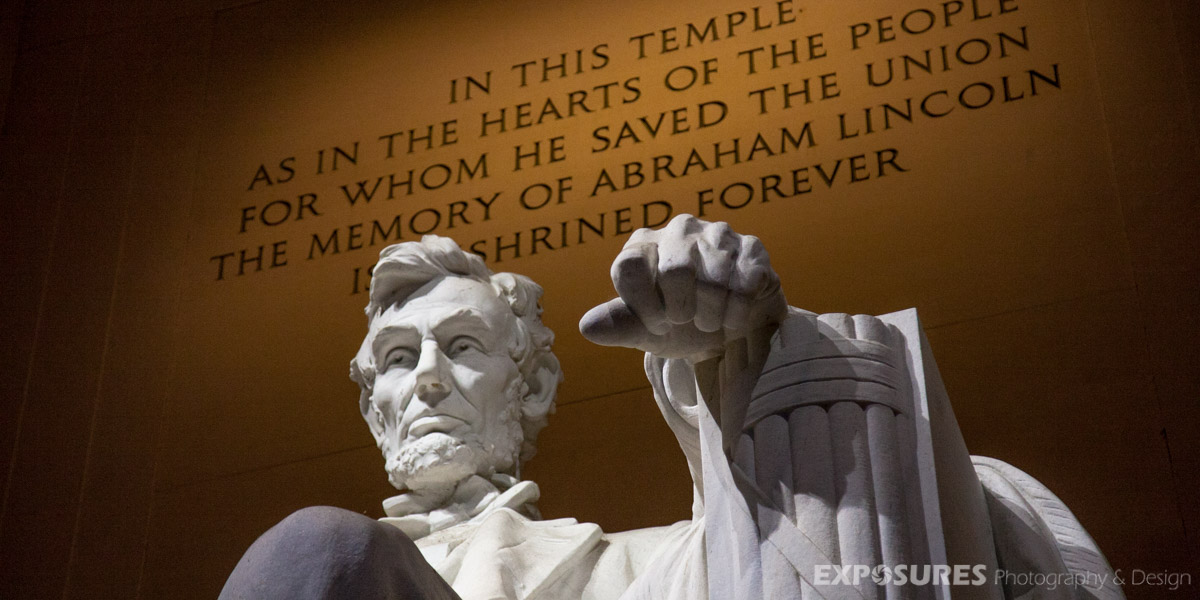 Abraham Lincoln, Washington
